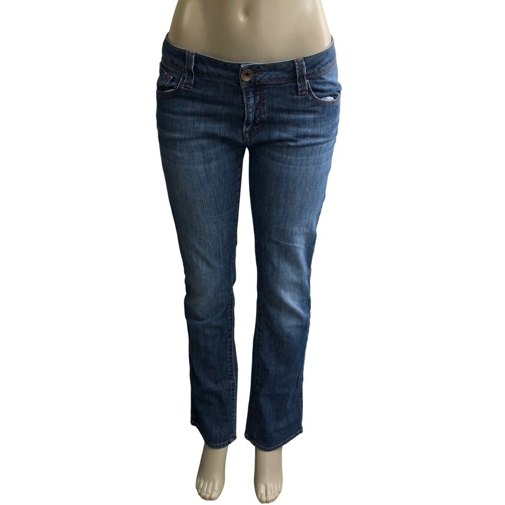 Vintage Y2K Mavi Vanessa Low Rise Boot Cut Jeans Womens 31 Medium Wash Blue